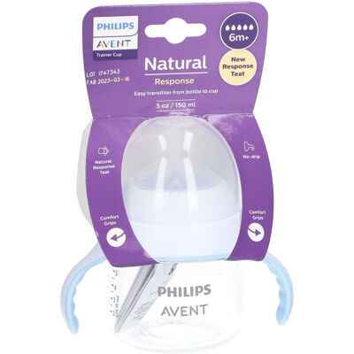 PHILIPS Avent Natural Response Tasse d'aprentissage 6 mois et + 150 ml Bouteilles - Publicité PHILIPS Avent Natural Response Tasse d'aprentissage 6 mois et + 150 ml Bouteilles - Publicité