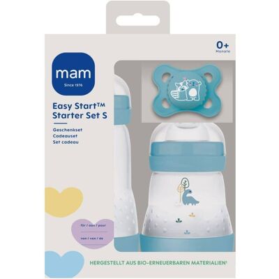 Ensemble d'Alimentation Bébé MAM Easy Start - Bleu - Anti-Colic, 3 pcs - Publicité Ensemble d'Alimentation Bébé MAM Easy Start - Bleu - Anti-Colic, 3 pcs - Publicité