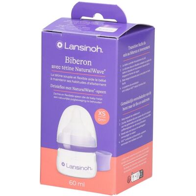 Lansinoh Biberon NaturalWave Tétine(S) 1 pc(s) - Publicité Lansinoh Biberon NaturalWave Tétine(S) 1 pc(s) - Publicité