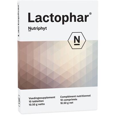 Nutriphyt Lactophar - 10 Mrd UFC Prébiotique Probiotique - Publicité Nutriphyt Lactophar - 10 Mrd UFC Prébiotique Probiotique - Publicité