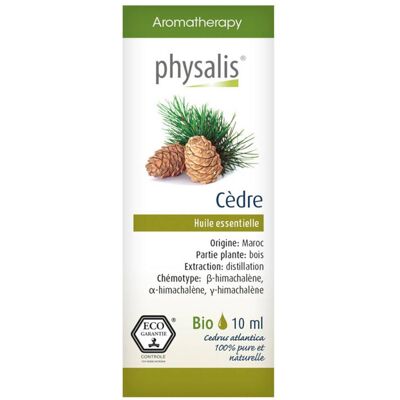 Physalis® Cèdre Huile Essentielle Bio 10 ml - Publicité Physalis® Cèdre Huile Essentielle Bio 10 ml - Publicité