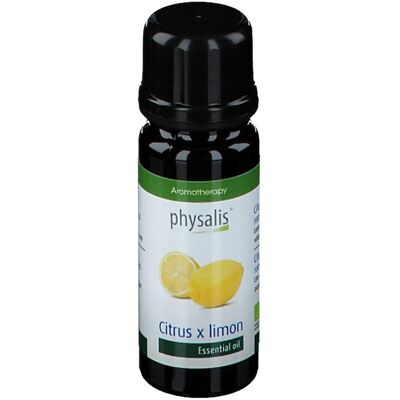 Physalis® Citron Huile Essentielle Bio 10 ml - Publicité Physalis® Citron Huile Essentielle Bio 10 ml - Publicité