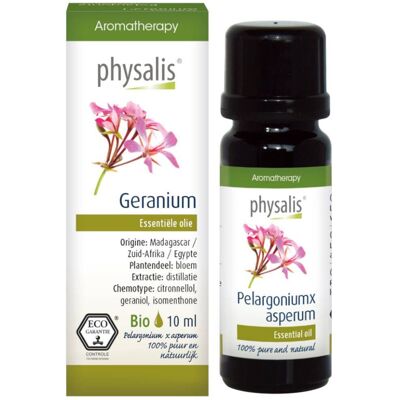 Physalis Géranium Huile Essentielle 10 ml - Publicité Physalis Géranium Huile Essentielle 10 ml - Publicité