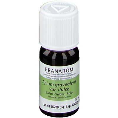 PRANARÔM Pranarom Huile Essentielle Céleri 10 ml - Publicité PRANARÔM Pranarom Huile Essentielle Céleri 10 ml - Publicité