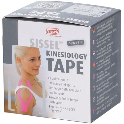 Sissel® Kinesiology Tape Rose 5 cm x m Bandage(S) 1 pc(s) - Publicité Sissel® Kinesiology Tape Rose 5 cm x m Bandage(S) 1 pc(s) - Publicité
