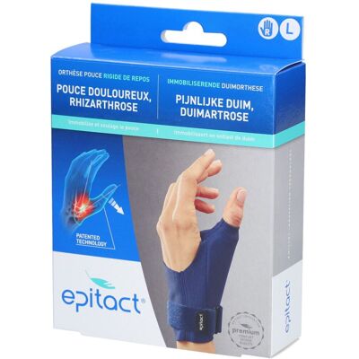 Epitact Immobiliseur de Pouce Main Droite L - Orthèse - Publicité Epitact Immobiliseur de Pouce Main Droite L - Orthèse - Publicité