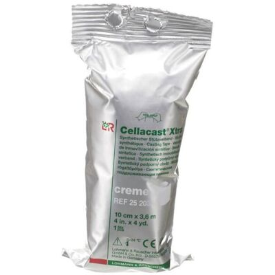 Lohmann & Rauscher Cellacast® Xtra 10 cm x 3,6 m Bandage(S) 1 pc(s) - Publicité Lohmann & Rauscher Cellacast® Xtra 10 cm x 3,6 m Bandage(S) 1 pc(s) - Publicité