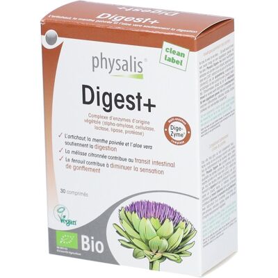 Physalis Digest+ Bio - 30 Comprimés - Soutient la digestion - Publicité Physalis Digest+ Bio - 30 Comprimés - Soutient la digestion - Publicité