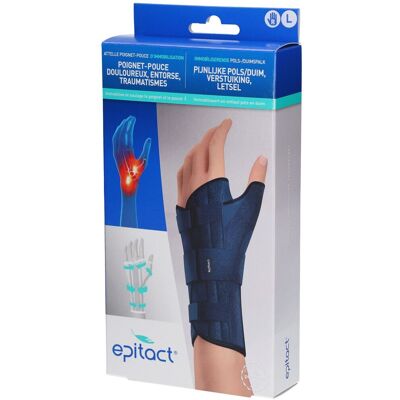EPITACT Attelle Poignet-Pouce d'Immobilisation Droite L Bandage(S) 1 pc(s) - Publicité EPITACT Attelle Poignet-Pouce d'Immobilisation Droite L Bandage(S) 1 pc(s) - Publicité