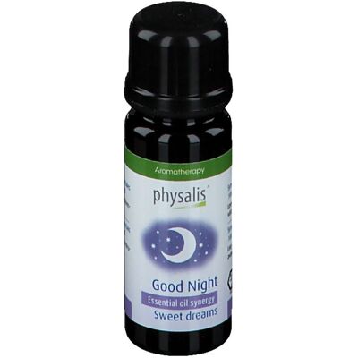 Physalis® Synergie Good Night Huile Essentielle Bio 10 ml - Publicité Physalis® Synergie Good Night Huile Essentielle Bio 10 ml - Publicité
