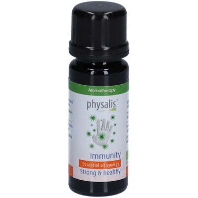 Physalis® Synergie Immunity Huile Essentielle Bio 10 ml - Publicité Physalis® Synergie Immunity Huile Essentielle Bio 10 ml - Publicité