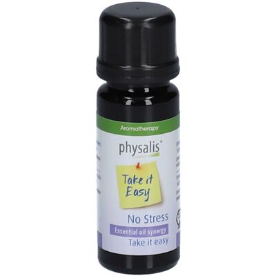 Physalis® Synergie No Stress Huile Essentielle Bio 10 ml - Publicité Physalis® Synergie No Stress Huile Essentielle Bio 10 ml - Publicité