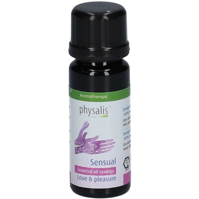 Physalis® Synergie Sensual Huile Essentielle Bio 10 ml - Publicité Physalis® Synergie Sensual Huile Essentielle Bio 10 ml - Publicité