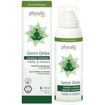 Physalis Aromaspray Green Detox Spray 100 ml - Publicité Physalis Aromaspray Green Detox Spray 100 ml - Publicité