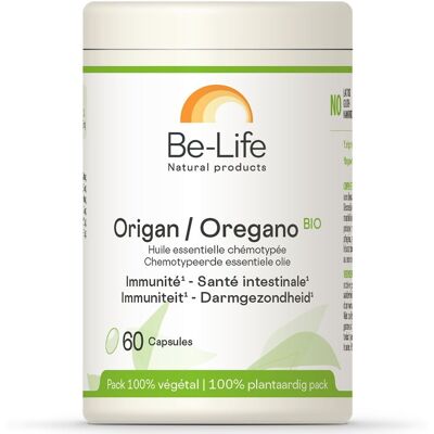Be-Life Origan Bio - Complément Alimentaire - 60 Capsules - Publicité Be-Life Origan Bio - Complément Alimentaire - 60 Capsules - Publicité