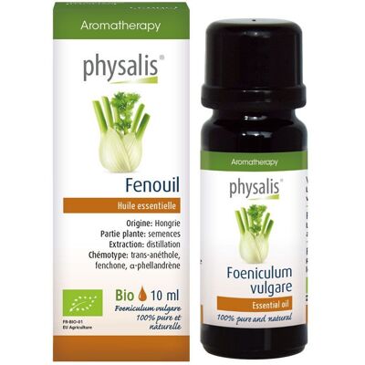 Physalis® Fenouil Huile Essentielle Bio 10 ml - Publicité Physalis® Fenouil Huile Essentielle Bio 10 ml - Publicité