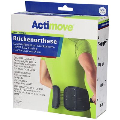 Actimove - SPORTS EDITION - Small - Back support belt - Publicité Actimove - SPORTS EDITION - Small - Back support belt - Publicité