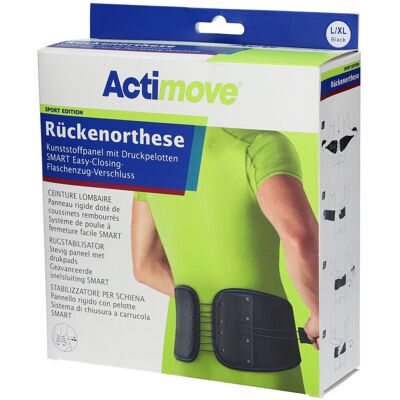 Actimove® SPORTS EDITION Ceinture lombaire Large - Extra Bandage(S) 1 pc(s) - Publicité Actimove® SPORTS EDITION Ceinture lombaire Large - Extra Bandage(S) 1 pc(s) - Publicité