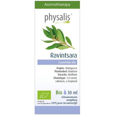 Physalis Ravintsara Bio Essence - Huile Essentielle - 30ml - Publicité Physalis Ravintsara Bio Essence - Huile Essentielle - 30ml - Publicité