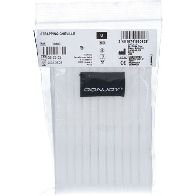 DonJoy® Strapping Cheville Blanc Autre 1 pc(s) - Publicité DonJoy® Strapping Cheville Blanc Autre 1 pc(s) - Publicité
