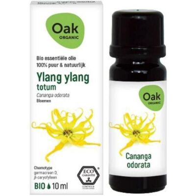 Oak Ylang Totum Huile Essentielle Bio 10 ml - Publicité Oak Ylang Totum Huile Essentielle Bio 10 ml - Publicité