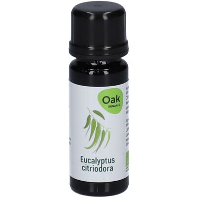 Oak Huile Essentielle Bio Eucalyptus Citronné 10 ml - Publicité Oak Huile Essentielle Bio Eucalyptus Citronné 10 ml - Publicité