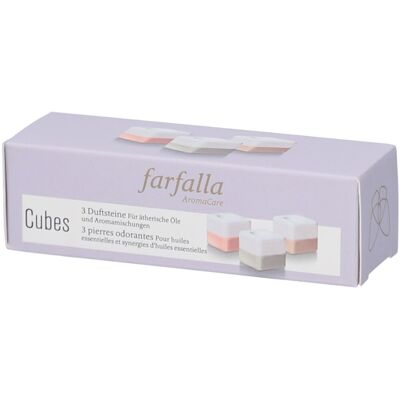 Farfalla Cubes – 3 pierres odorantes pour huiles essentielles et synergies Autre pc(s) - Publicité Farfalla Cubes – 3 pierres odorantes pour huiles essentielles et synergies Autre pc(s) - Publicité