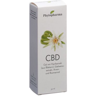 Phytopharma CBD Gel avec extrait de chanvre Gel(S) 50 ml - Publicité Phytopharma CBD Gel avec extrait de chanvre Gel(S) 50 ml - Publicité