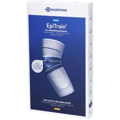 BAUERFEIND® EpiTrain® Orthèse de coude Taille 5 Titan Bandage(S) 1 pc(s) - Publicité BAUERFEIND® EpiTrain® Orthèse de coude Taille 5 Titan Bandage(S) 1 pc(s) - Publicité