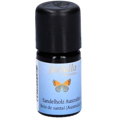 FARFALLA Bois de santal (Australie) bio Grand Cru, huile essentielle Huile 5 ml - Publicité FARFALLA Bois de santal (Australie) bio Grand Cru, huile essentielle Huile 5 ml - Publicité
