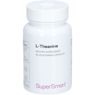 SuperSmart - L-Théanine Capsule(S) 41 g - Publicité SuperSmart - L-Théanine Capsule(S) 41 g - Publicité