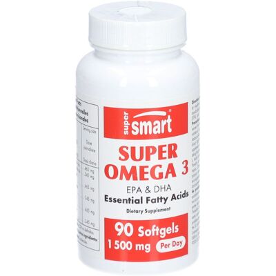 SuperSmart - Super Oméga 3 Capsule(S) 86 g - Publicité SuperSmart - Super Oméga 3 Capsule(S) 86 g - Publicité