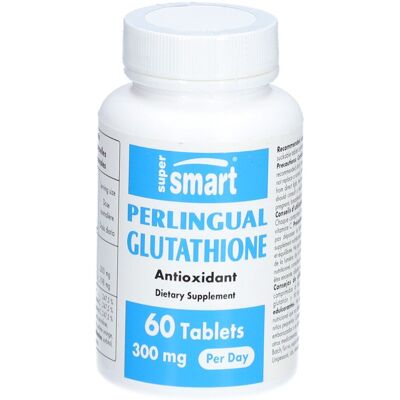 SuperSmart Glutathione Perlingual - Antioxydant Comprimé(S) 64 g - Publicité SuperSmart Glutathione Perlingual - Antioxydant Comprimé(S) 64 g - Publicité