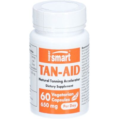 SuperSmart - Tan-Aid Capsule(S) 50 g - Publicité SuperSmart - Tan-Aid Capsule(S) 50 g - Publicité