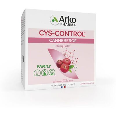 Arkopharma Cys-Control Confort Urinaire à la Canneberge - Complément alimentaire - Publicité Arkopharma Cys-Control Confort Urinaire à la Canneberge - Complément alimentaire - Publicité