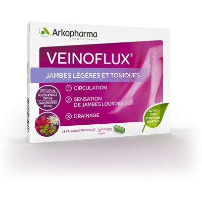 Arkopharma Veinoflux Jambes légères et toniques - Publicité Arkopharma Veinoflux Jambes légères et toniques - Publicité