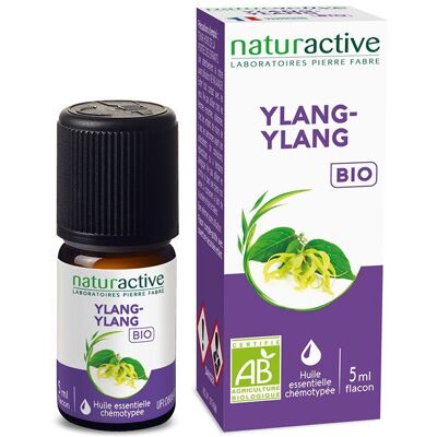 Naturactive Ylang-ylang Huile essentielle bio 5 ml - Publicité Naturactive Ylang-ylang Huile essentielle bio 5 ml - Publicité