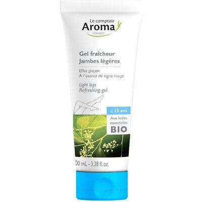 Le Comptoir Aroma Gel fraîcheur jambes légères Gel(S) 100 ml - Publicité Le Comptoir Aroma Gel fraîcheur jambes légères Gel(S) 100 ml - Publicité