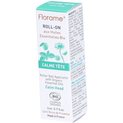 Florame Roll-on BIO calme-tête Rouleau 5 ml - Publicité Florame Roll-on BIO calme-tête Rouleau 5 ml - Publicité