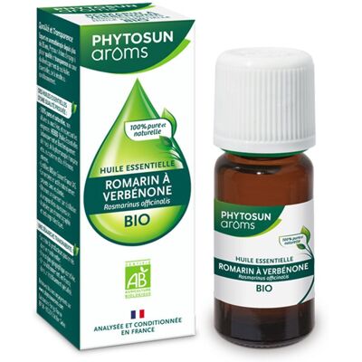 Phytosun Arôms PHYTOSUN aroms HUILES ESSENTIELLES ROMARIN À VERBÉNONE BIO Goutte(S) Orale(S) 5 ml - Publicité Phytosun Arôms PHYTOSUN aroms HUILES ESSENTIELLES ROMARIN À VERBÉNONE BIO Goutte(S) Orale(S) 5 ml - Publicité