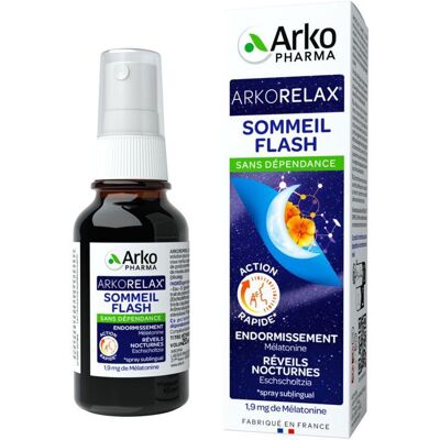 Arkopharma ARKORELAX® Sommeil Flash Spray 20 ml - Publicité Arkopharma ARKORELAX® Sommeil Flash Spray 20 ml - Publicité