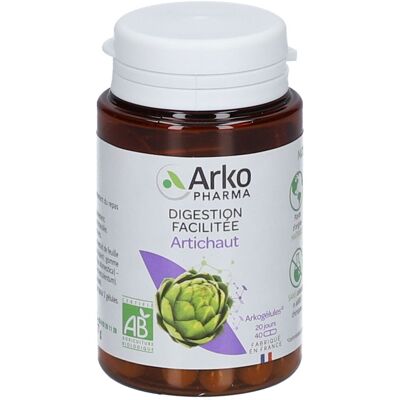 Arkopharma Artichaut Bio 40 Capsules - Digestion & Foie - Publicité Arkopharma Artichaut Bio 40 Capsules - Digestion & Foie - Publicité