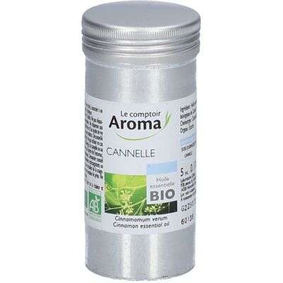 Le Comptoir Aroma Huile essentielle Cannelle - Essential Oil - Publicité Le Comptoir Aroma Huile essentielle Cannelle - Essential Oil - Publicité