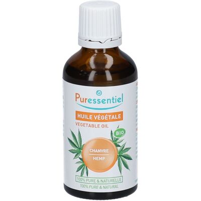 Puressentiel Huile Végétale BIO Chanvre 50 ml - Publicité Puressentiel Huile Végétale BIO Chanvre 50 ml - Publicité