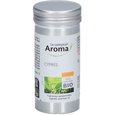 Le Comptoir Aroma Huile essentielle Cyprès Bio 10 ml - Publicité Le Comptoir Aroma Huile essentielle Cyprès Bio 10 ml - Publicité