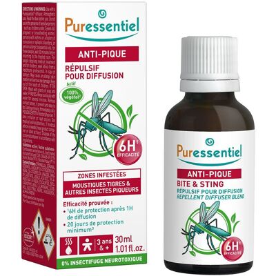 Puressentiel Anti-pique Répulsif pour Diffusion Huile 30 ml - Publicité Puressentiel Anti-pique Répulsif pour Diffusion Huile 30 ml - Publicité