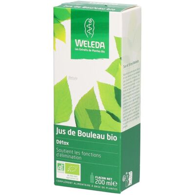 PDM to be maintained Weleda Jus de Bouleau Bio 200 ml - Publicité PDM to be maintained Weleda Jus de Bouleau Bio 200 ml - Publicité