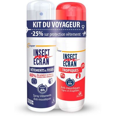 Cooper Kit du Voyageur Spray 100+75 ml - Publicité Cooper Kit du Voyageur Spray 100+75 ml - Publicité