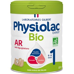 Physiolac Bio AR Lait infantile - Anti-régurgitations 0-6 mois - Publicité Physiolac Bio AR Lait infantile - Anti-régurgitations 0-6 mois - Publicité