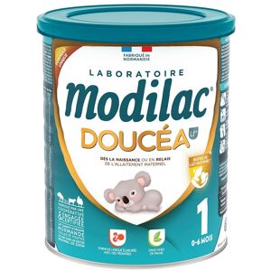 Modilac Lait bébé en poudre 1er âge Doucéa Poudre 820 g - Publicité Modilac Lait bébé en poudre 1er âge Doucéa Poudre 820 g - Publicité